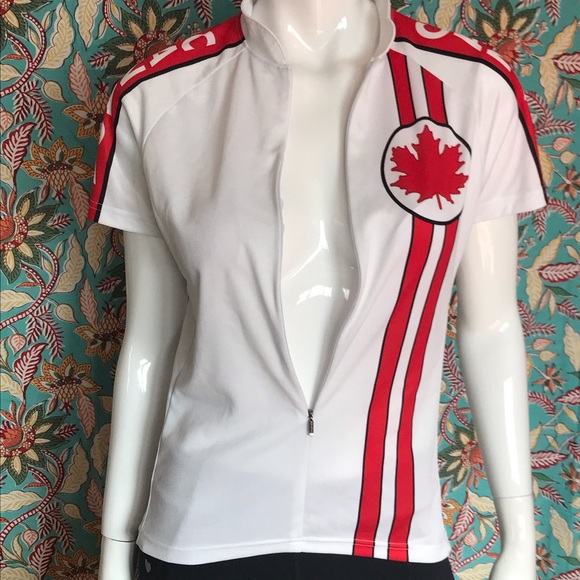 Primal Speed Pro Canada Cycling Jersey in White Women’s Size Small - Picture 16 of 17